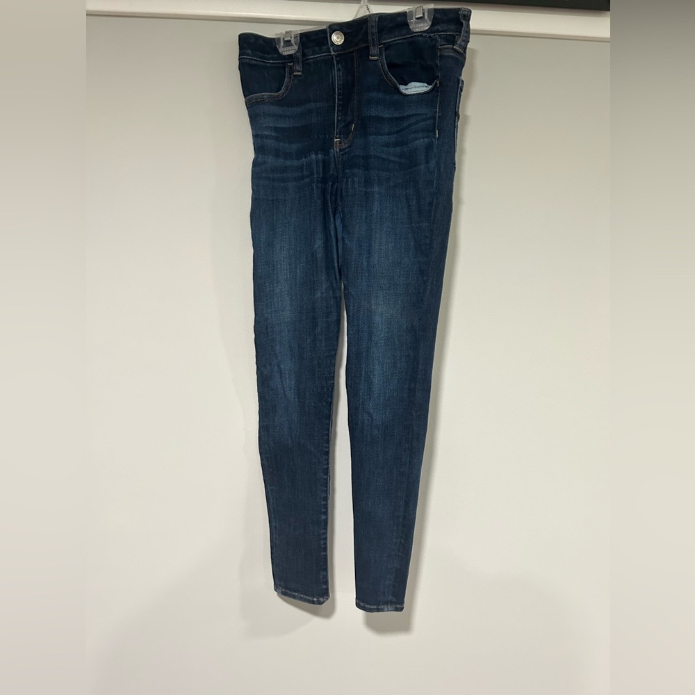American Eagle Super Stretch X Hi Rise Size 6 Jeggings